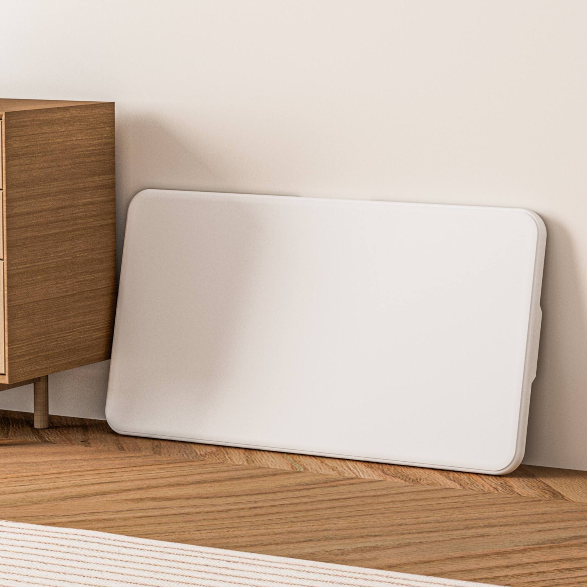 Back. Decksplore - Portable Folding Camping RV Picnic Table and Bench Set - White.