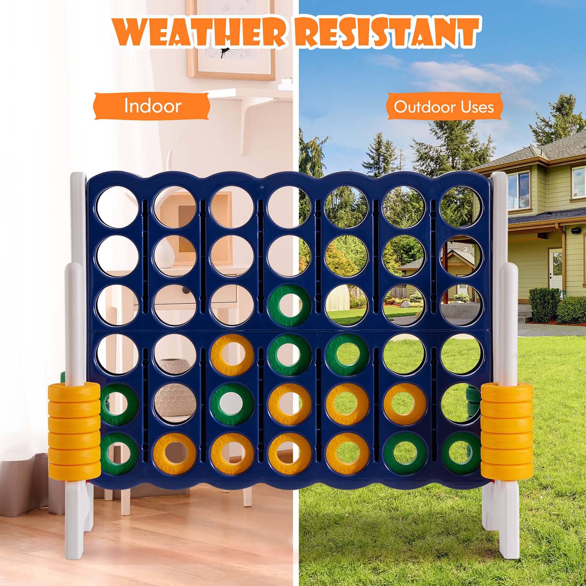 WEATHER RESISTANT  
Indoor  
Outdoor Uses