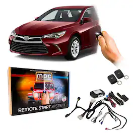 MPC - Plug-n-Play 1-Button Remote Start Kit For 2012-2017 Toyota Camry - Hybrid - Black