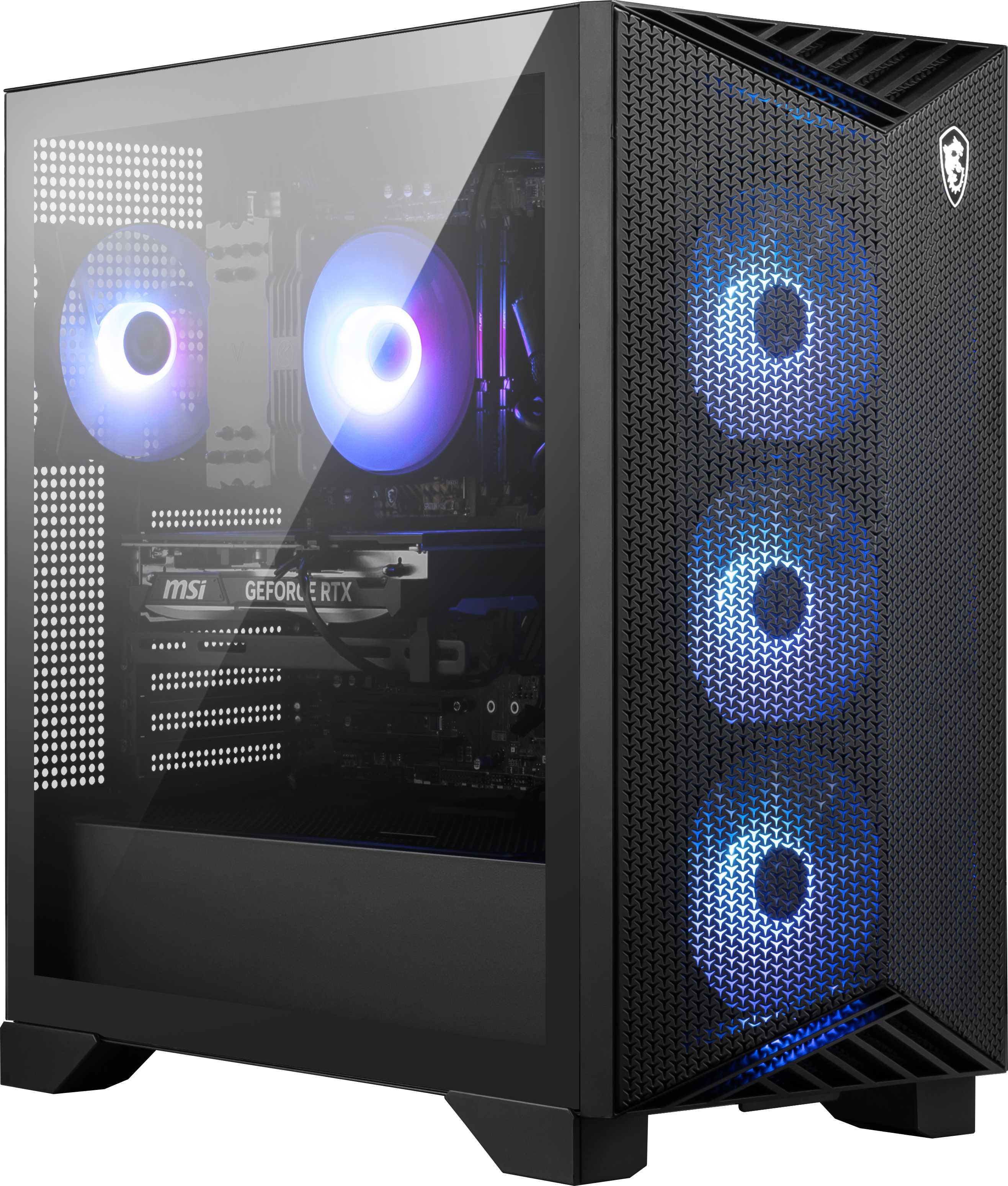 MSI - Aegis R2 Gaming Desktop - Intel Core i5-14400F - 16GB Memory - NVIDIA GeForce RTX 5050 - 1TB SSD - Black