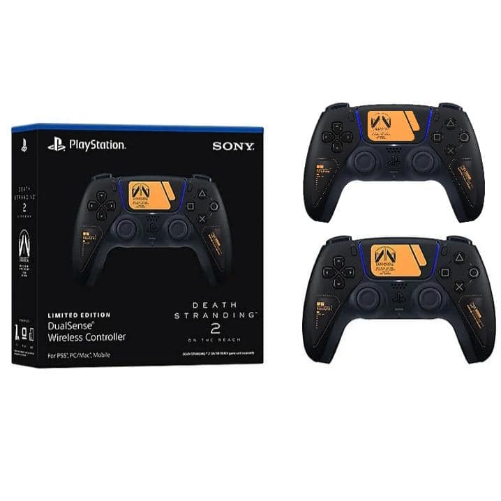 Sony - PlayStation 5 DualSense Wireless Controller 2-Pack Death Stranding - Black