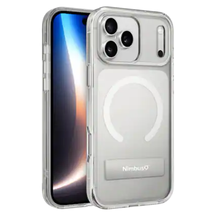 Front. Nimbus9 - Aero MagSafe Case for Apple iPhone 18 Pro Max / 17 Pro Max - Clear.
