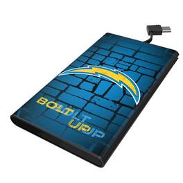 Keyscaper - Los Angeles Chargers 5000mAh Flat Powerbank - Black
