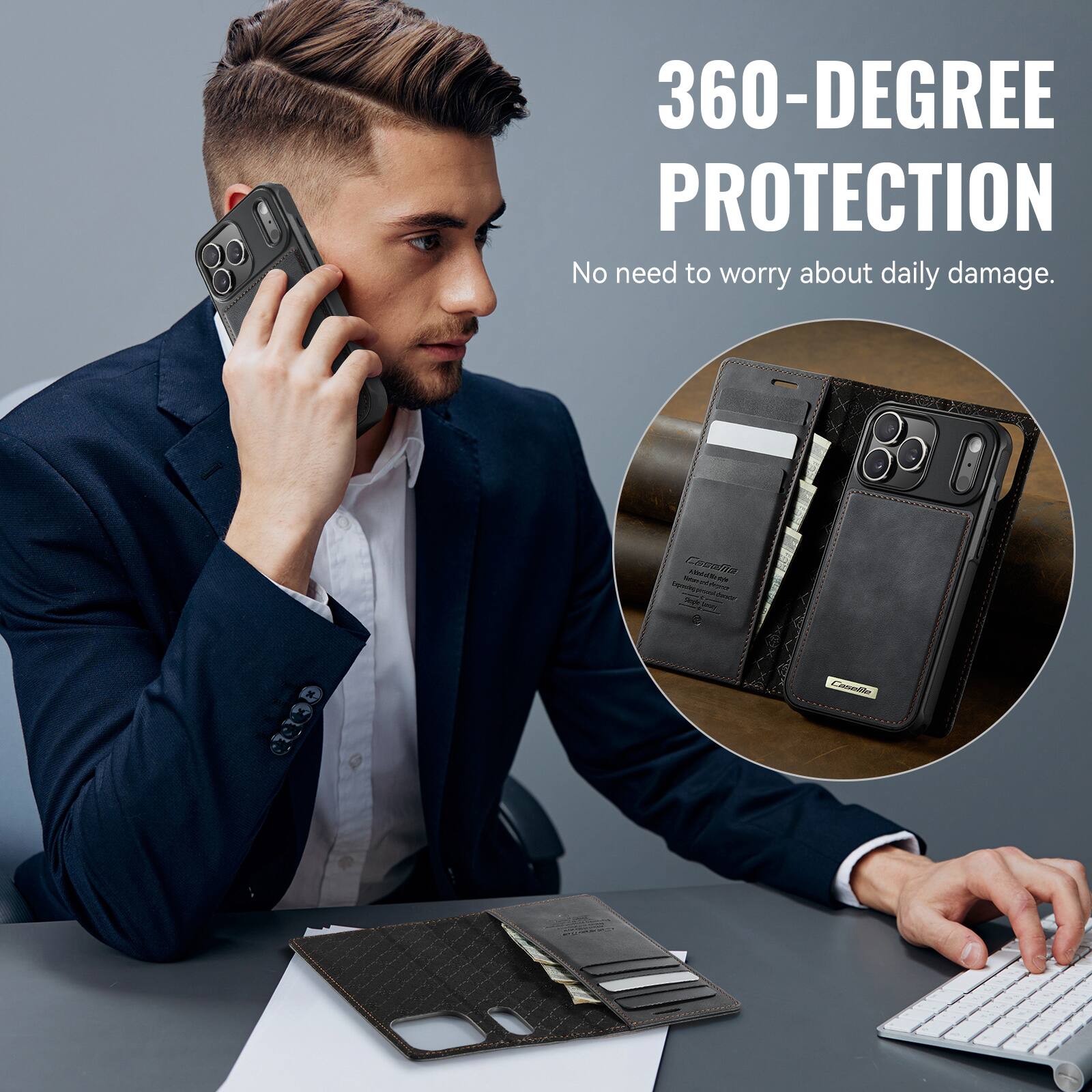 360-DEGREE PROTECTION  
No need to worry about daily damage.