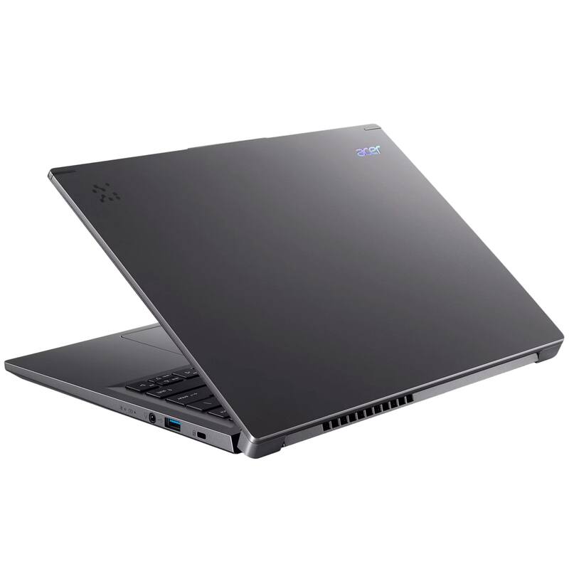 Alt View 3. Acer - Acer Aspire 14" WUXGA Touchscreen,Ultra 7 258V,32GB RAM,2TB SSD,ARC 140V,Backlit Keyboard,Win 11 Pro,Gray - Gray.