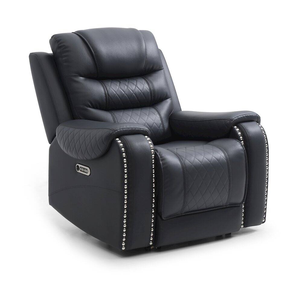 Back. Glory Furniture - Glory Furniture G00600-Rc Chair - Black - Black.