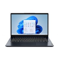 Lenovo - IdeaPad 1 14" HD Laptop - Intel Celeron N4020 - 4GB Memory with 128GB SSD Storage - Abyss Blue - Front_Zoom