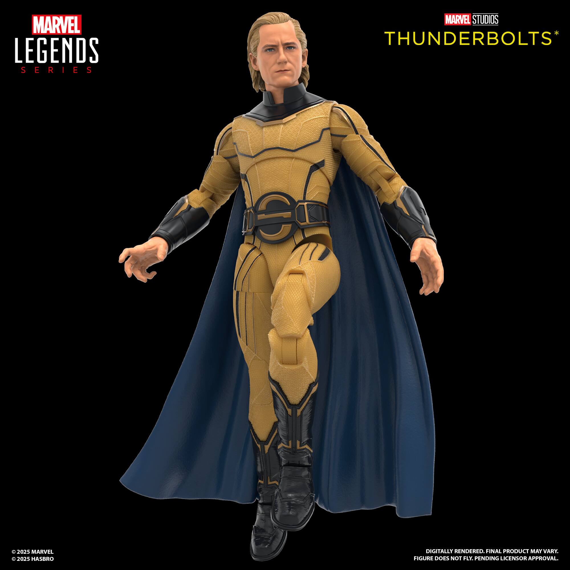 Marvel Legends Series Marvel Studios Thunderbolts* e J025 Marvel C J02% Haserlo digitally rendered. Final product may vary. Figure does not come with pending licensor approval.