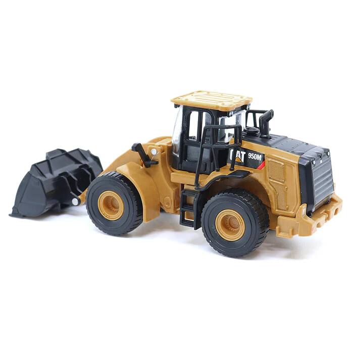 Back. Diecast Masters - CAT Caterpillar 950M Wheel Loader Yellow 1/64 Diecast Model by Diecast Masters - Yellow .