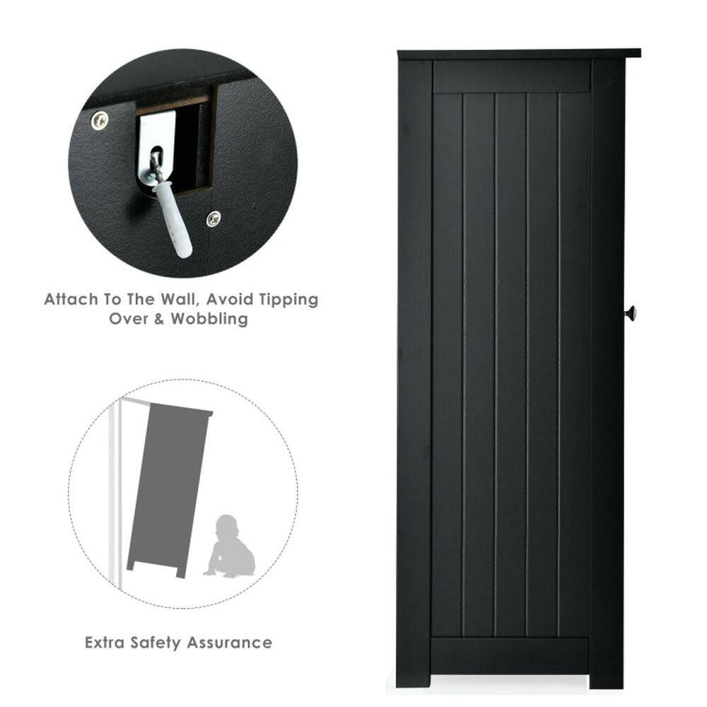 Attach To The Wall, Avoid Tipping Over & Wobbling  
Extra Safety Assurance