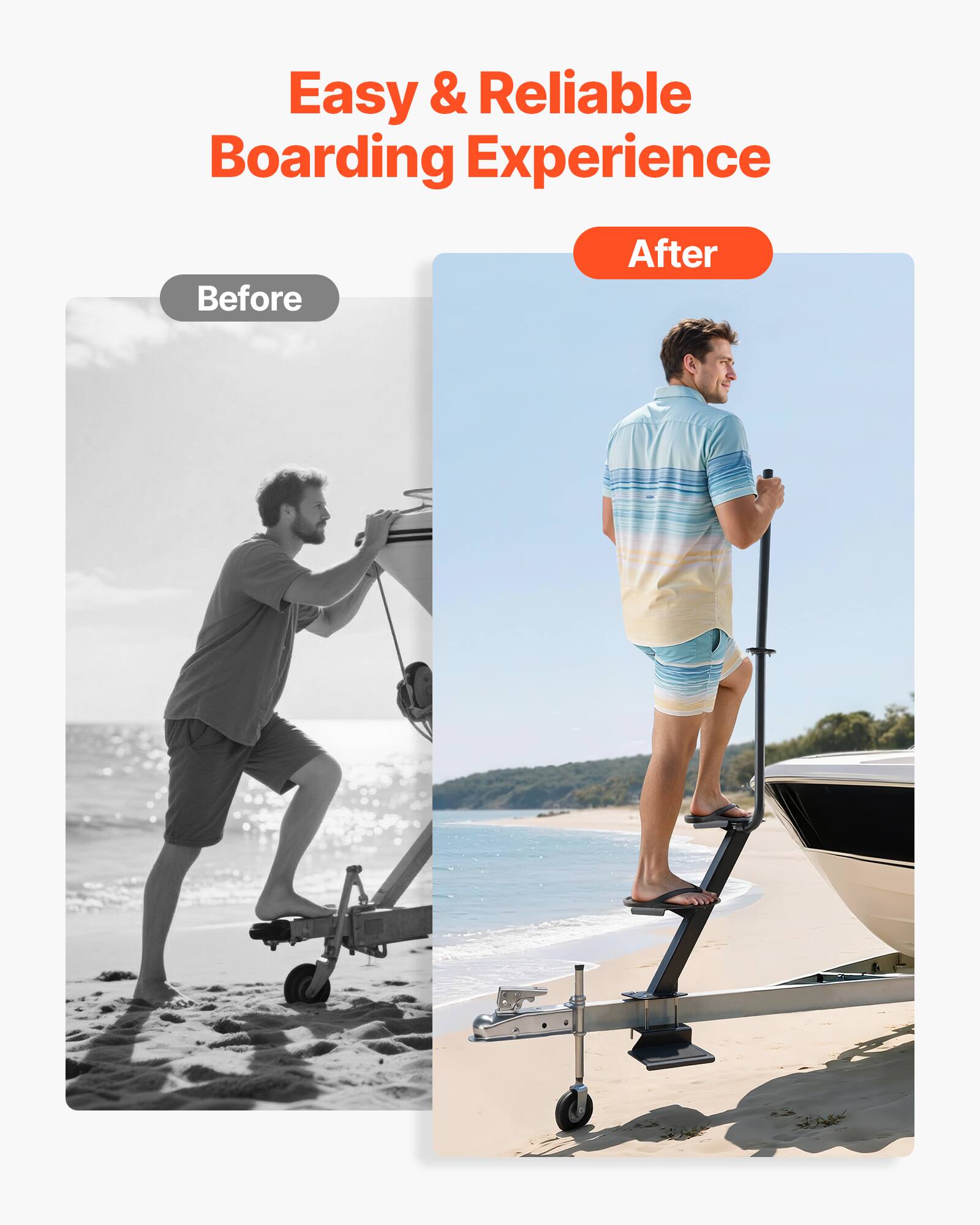 Easy & Reliable Boarding Experience

Before

After