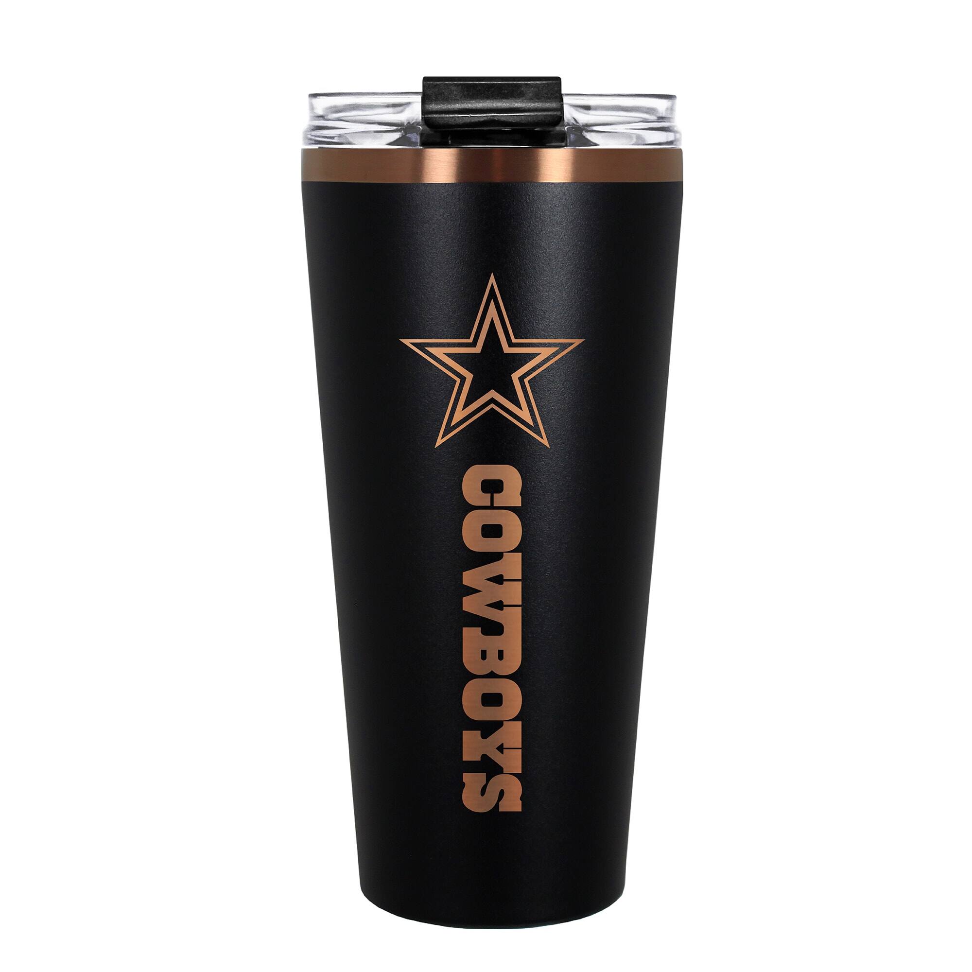 Great American Products - Dallas Cowboys 30oz. Big Slim Tumbler - Black