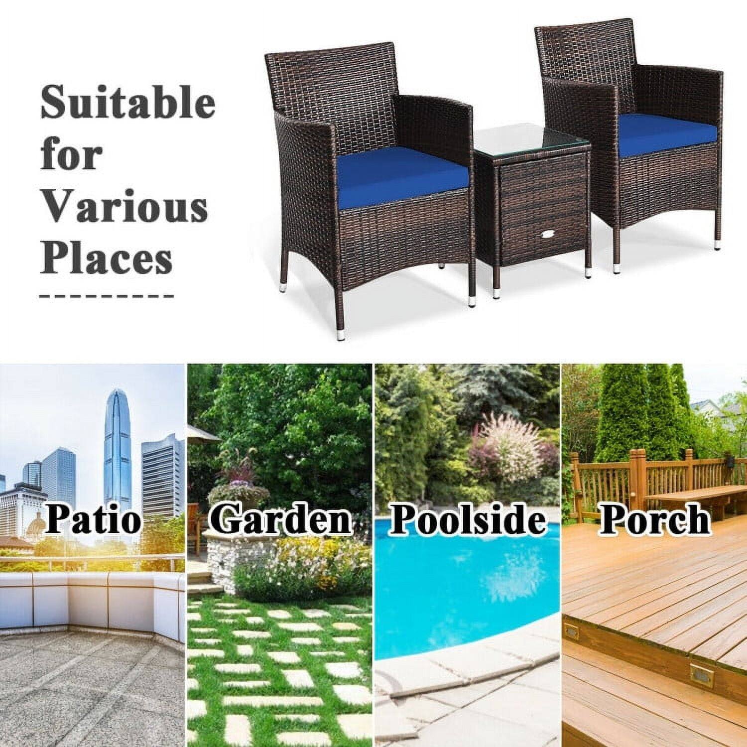 Suitable for Various Places

- Patio
- Garden
- Poolside
- Porch