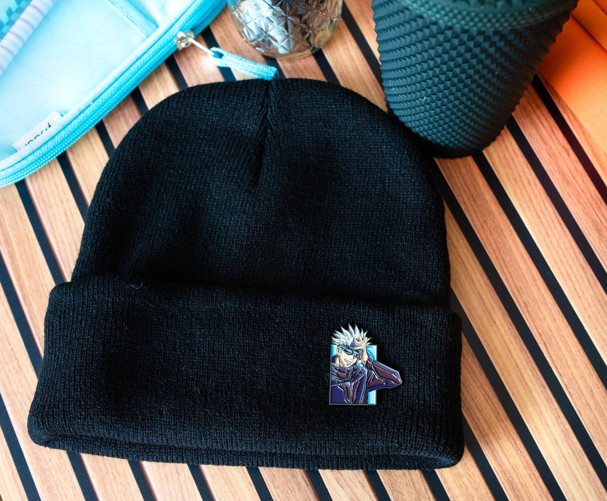 Alt View 5. SalesOne LLC - Jujutsu Kaisen Satoru Gojo Limited Edition Enamel Pin | Anime Expo 2022 Exclusive - Black.