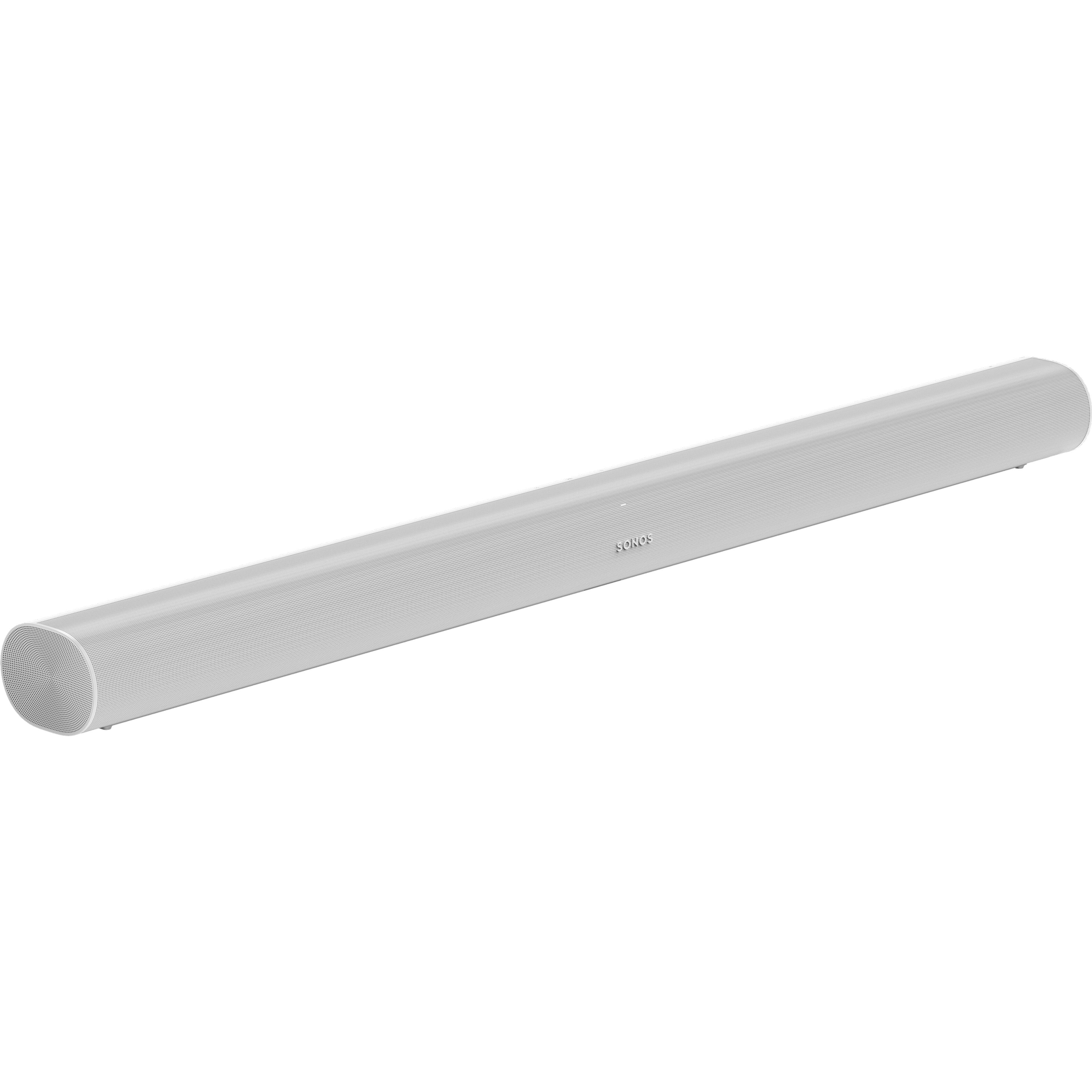 Alt View 3. Sonos - ARCG1US3 Arc Dolby Atmos Soundbar - Refurbished Excellent - White.