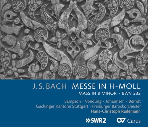 Bach,J.S. / Sampson / Gaechingen Chorale Stuttgart - Messe in H-Moll (Mass in B Minor) BWV 232  - COMPACT DISCS