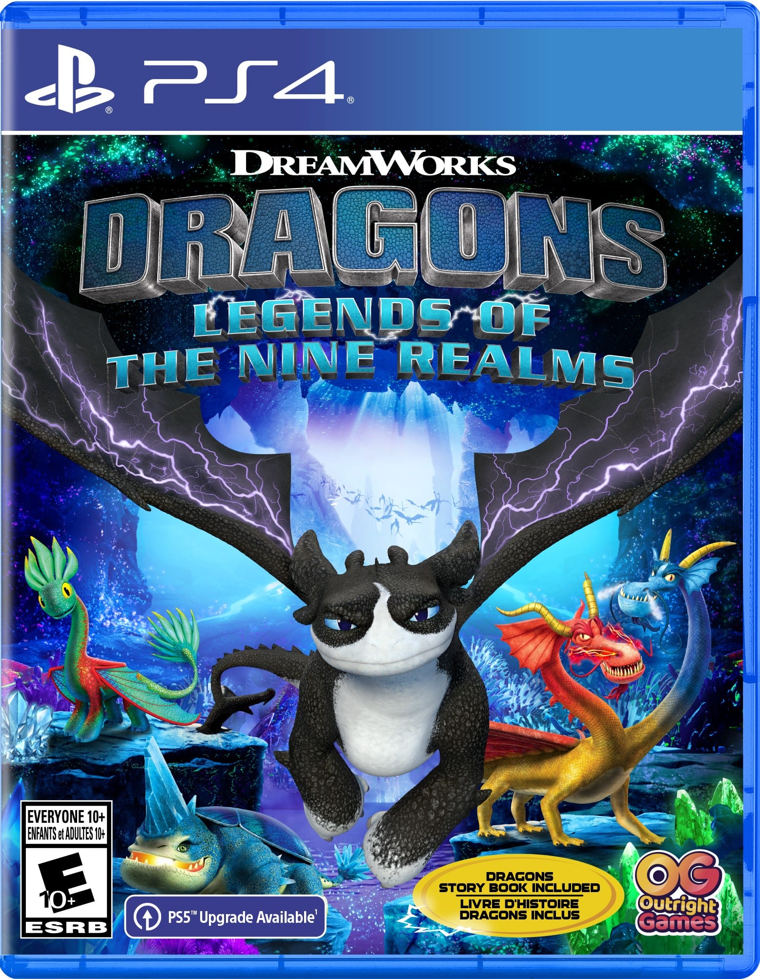 Front. Outright Games - DreamWorks Dragons: Legends of the Nine Realms.