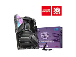 MSI - MPG Z790 CARBON WIFI II LGA 1700 DDR5 6x SATA 6G PCI-E x16 slot 5x M.2 2.5Gbps LAN Wi-Fi 7 Solution ATX Motherboard