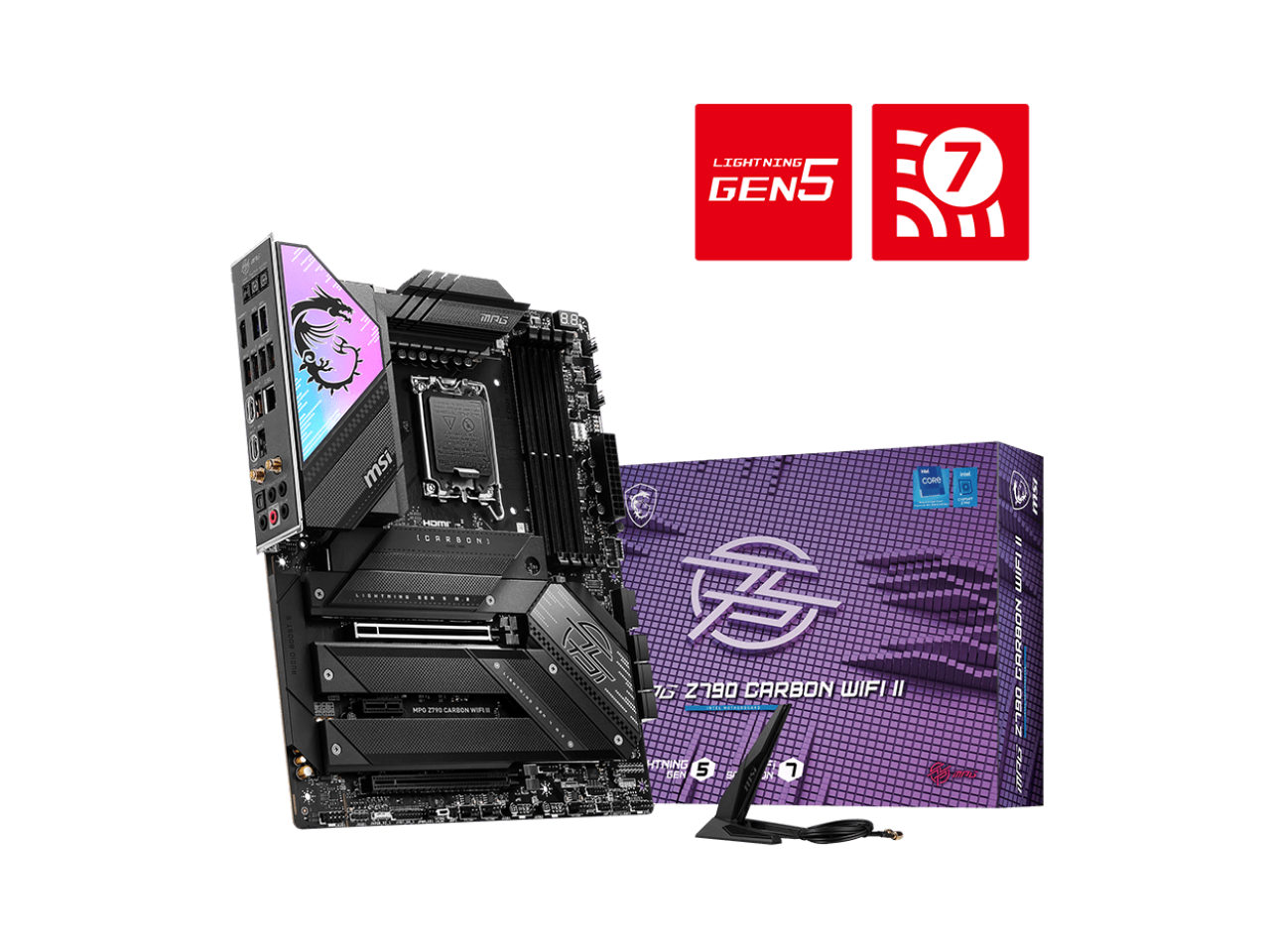 MSI MPG Z790 CARBON WIFI II LGA 1700 DDR5 6x SATA 6G PCI E x16