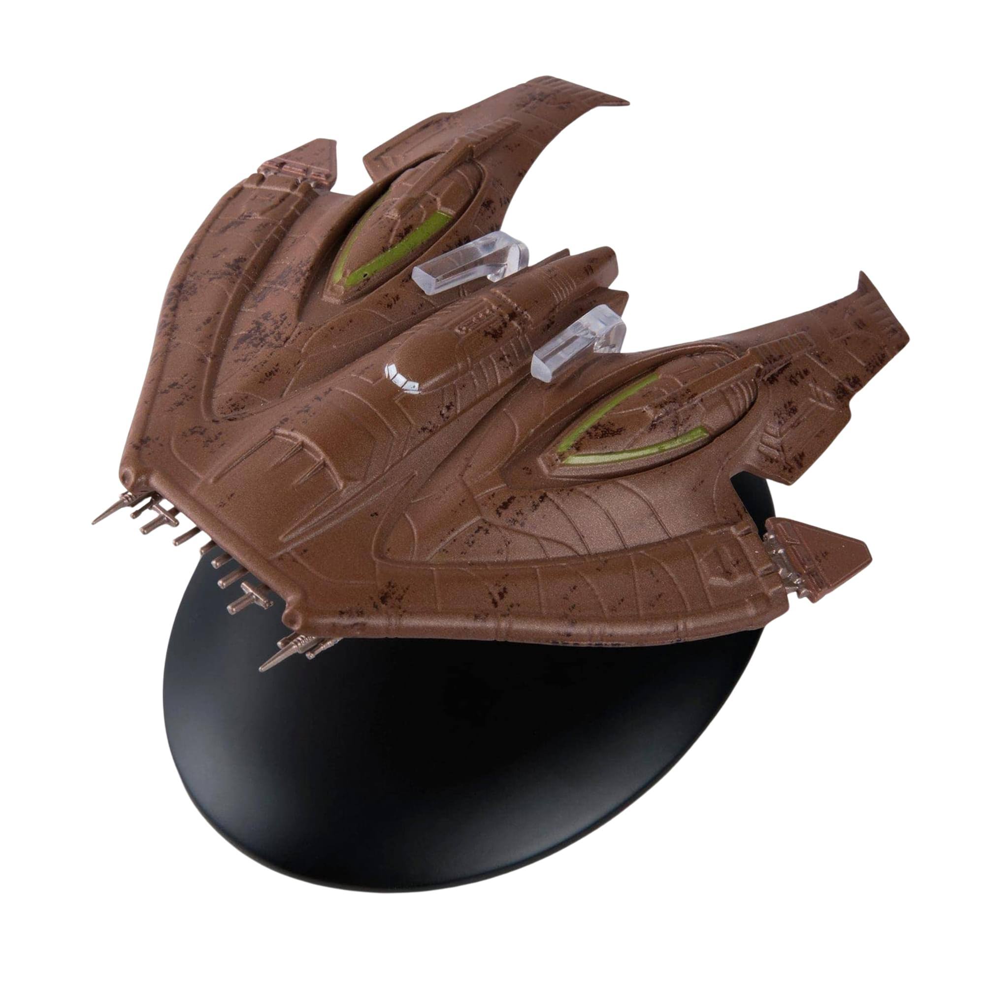 Alt View 1. Eaglemoss - Eaglemoss Star Trek Starship Replica | Nausicaan Fighter - Brown.