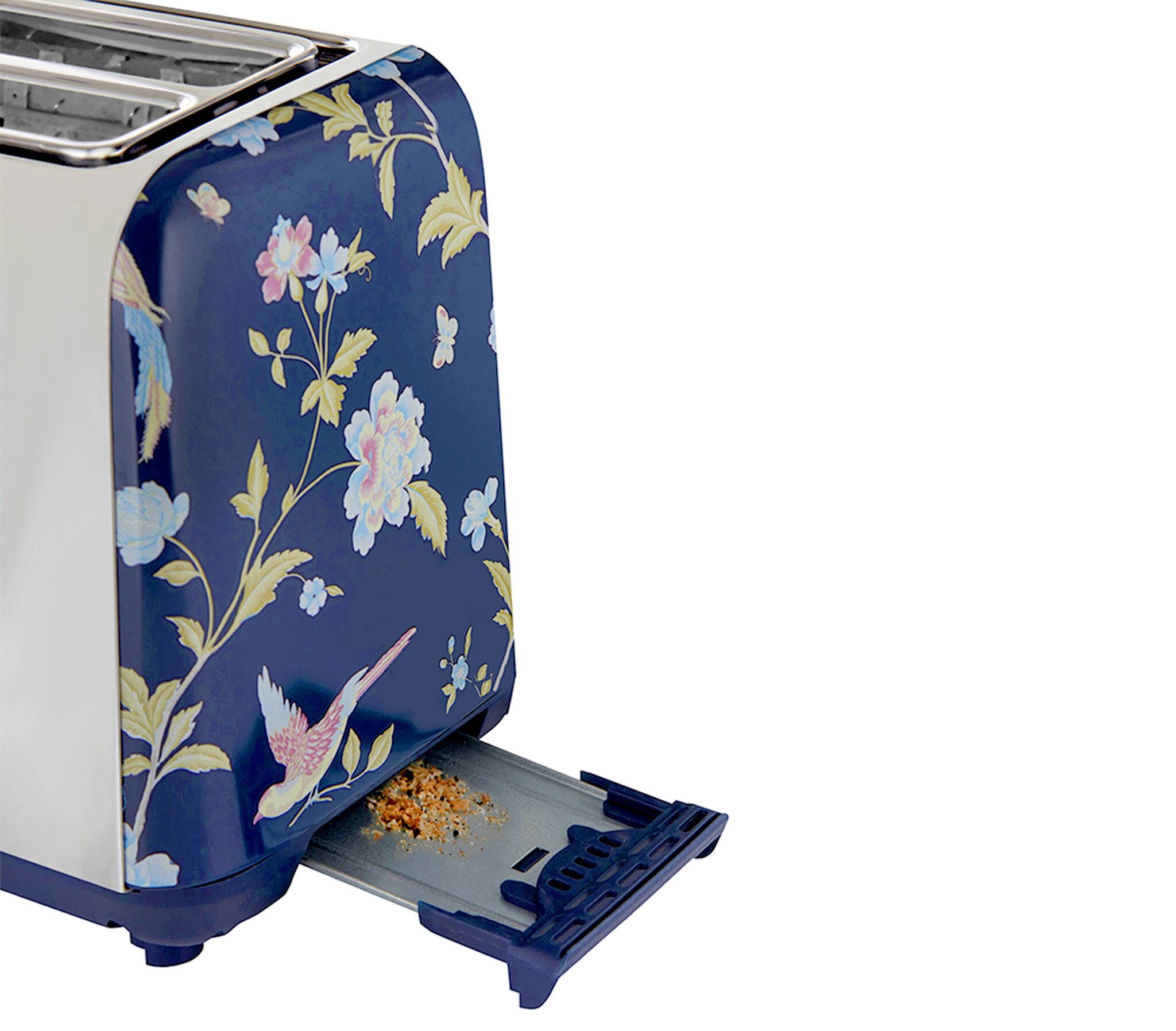 Alt View 5. Laura Ashley - 2-Slice Toaster - Navy.