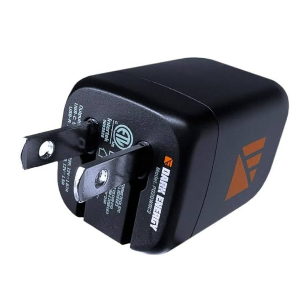 US-A USB Outputs  
2R 12V 12V-1.5 5R F 187R 5003828 Intertek Ci ETD Us L TO OAMSTD UO 2019 STO OCERSTO COR 123 EPSIOET CA STO  
Model: DARK ENERGY PO20WAC2