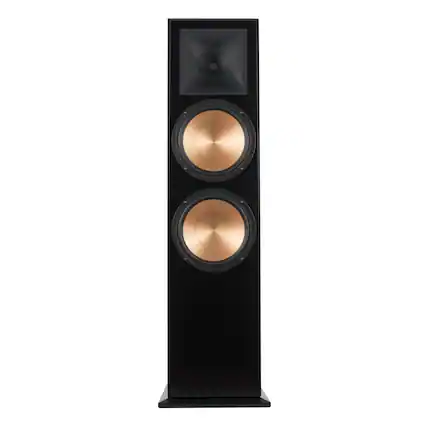 Front. Klipsch - RF-7 III Floorstanding Speaker, Each - Black Ash - Black Ash.
