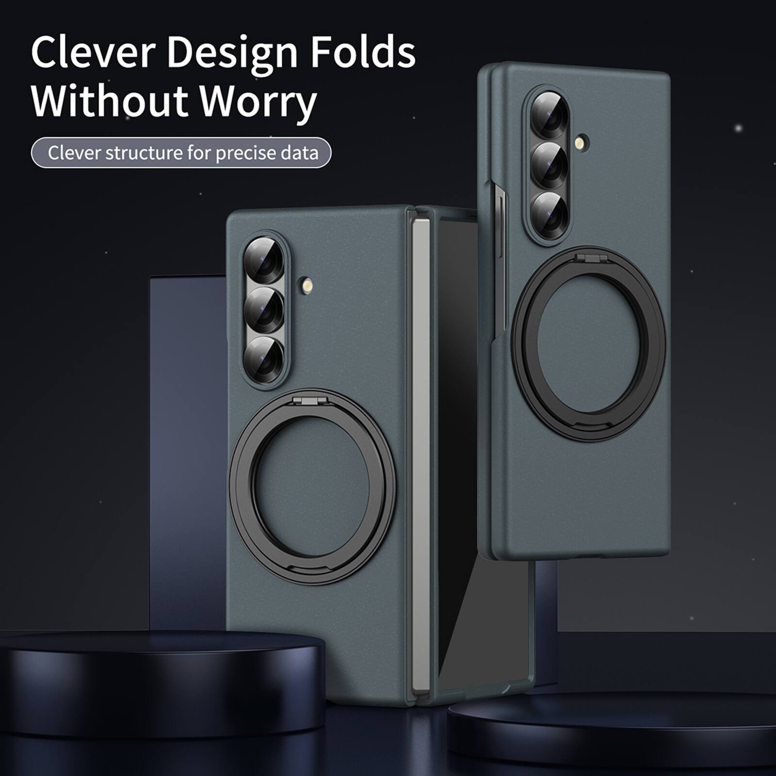 Clever Design Folds Without Worry  
Clever structure for precise data