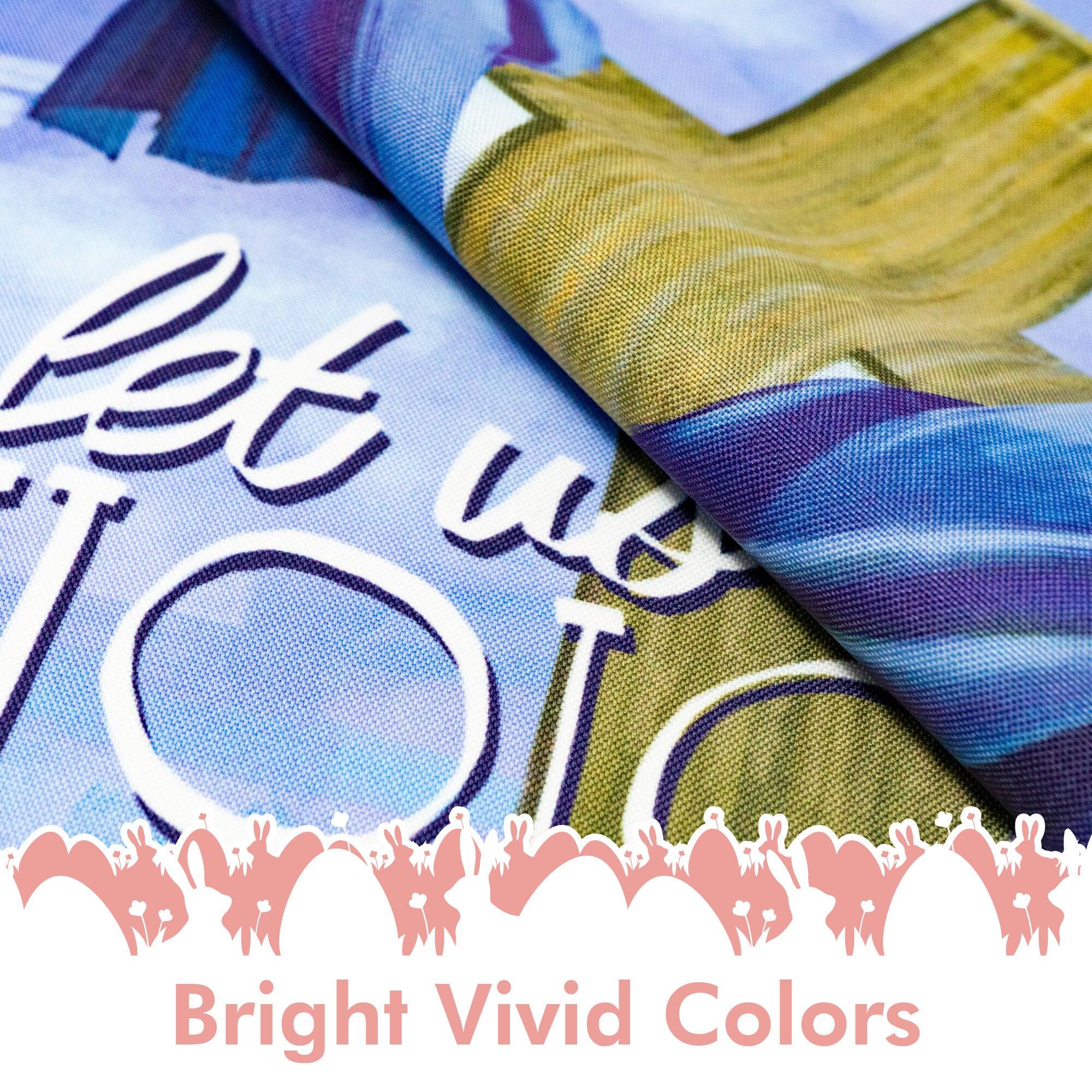 Let us JOY  
Bright Vivid Colors