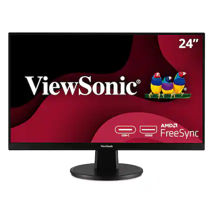 24" ViewSonic
USB-C HDMI
AMD FreeSync