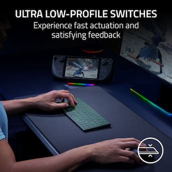 Razer Joro Portable 75% Wireless Scissor Low Profile Gaming Razer Joro Portable 75% Wireless Scissor Low Profile Gaming