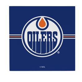 Evergreen Enterprises - Edmonton Oilers 12" x 12" Wood Wall Sign - Multicolor