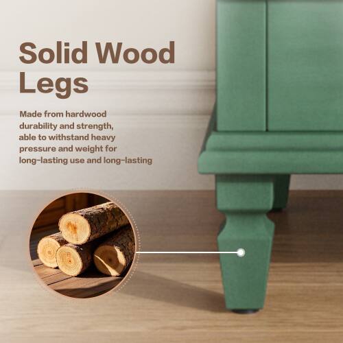 Solid Wood Legs

Made from hardwood, durability and strength, able to withstand heavy pressure and weight for long-lasting use and long-lasting