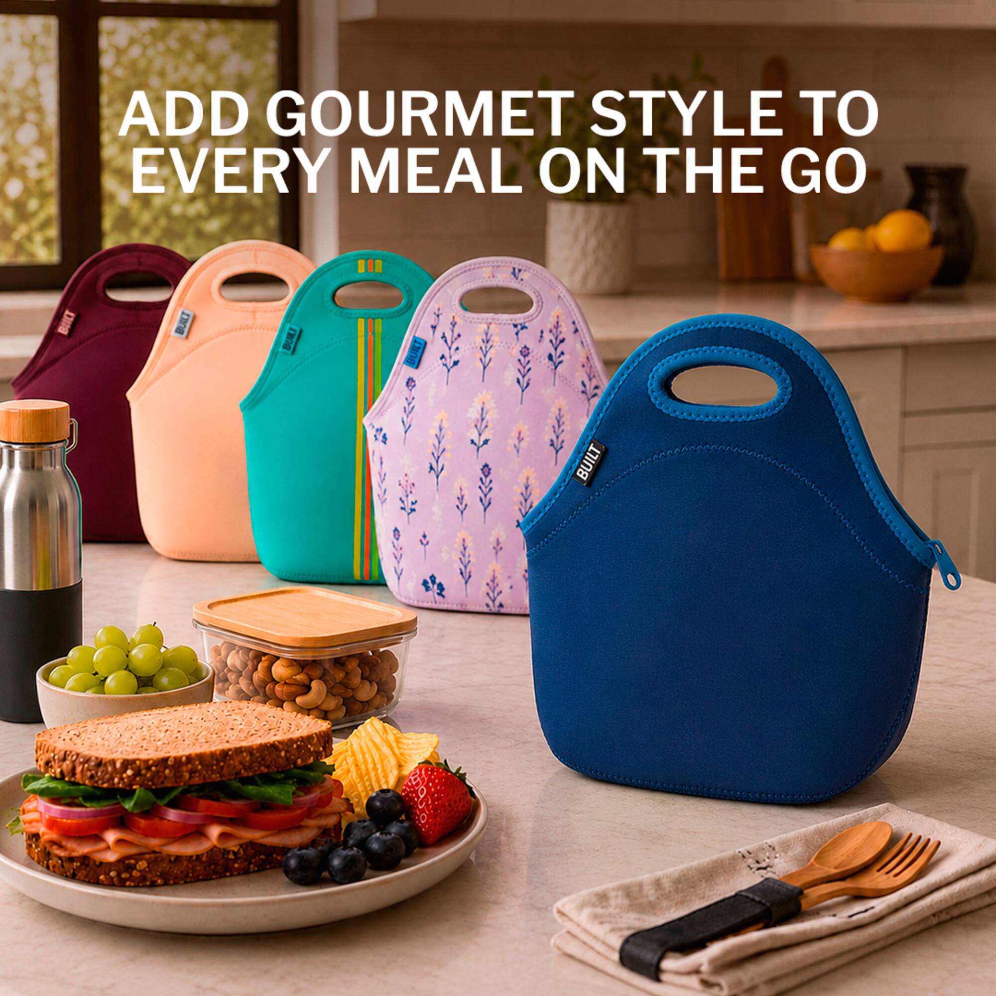 ADD GOURMET STYLE TO EVERY MEAL ON THE GO
