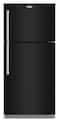 Maytag - 30 in. Wide 19 cu. ft. Top-Freezer Refrigerator with Garage Mode - Black