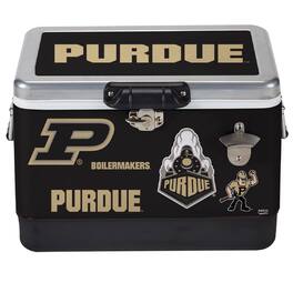 Indigo Falls - Purdue Boilermakers 36-Can Medley Metal Cooler - Silver
