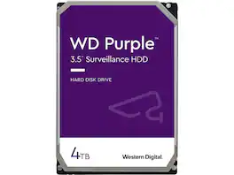 Western Digital - WD40PURX Purple 4TB 3.5" 5400RPM SATA 3 Hard Drive