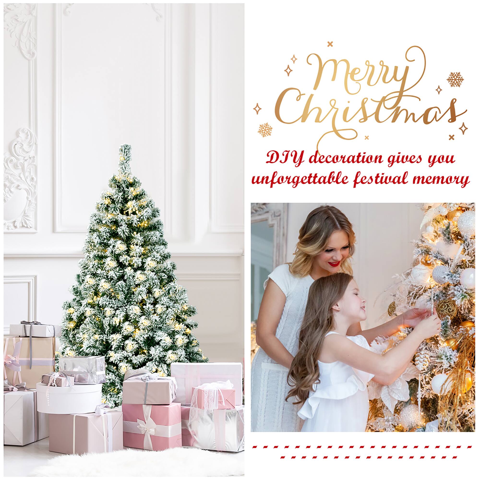 Merry Christmas, DIY decoration gives you unforgettable festival memory.