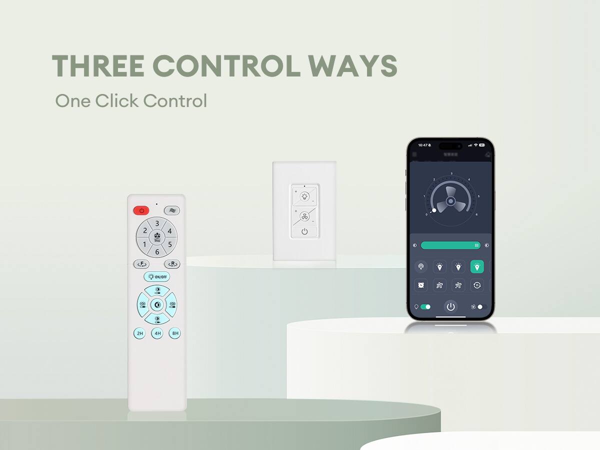 THREE CONTROL WAYS  
One Click Control