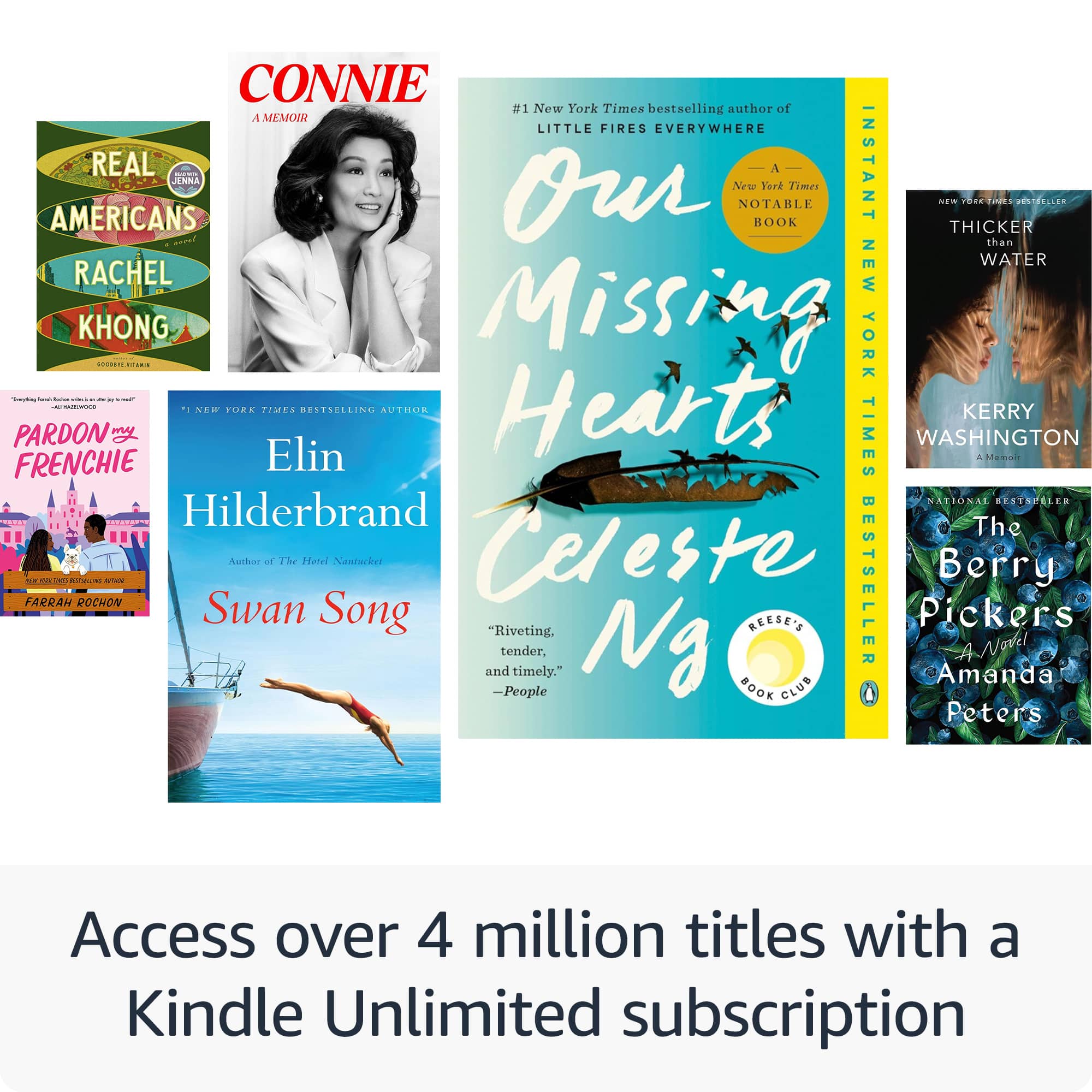 Access over 4 million titles with a Kindle Unlimited subscription.