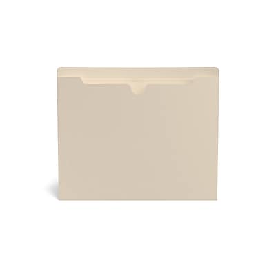 Alt View 1. Staples -  Reinforced File Jacket, Letter Size, Manila, 100/Box  - Manila.