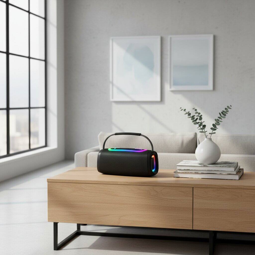 Alt View 1. Dazzed Corner - Bluetooth Speakers, Portable Wireless Speaker - Black.