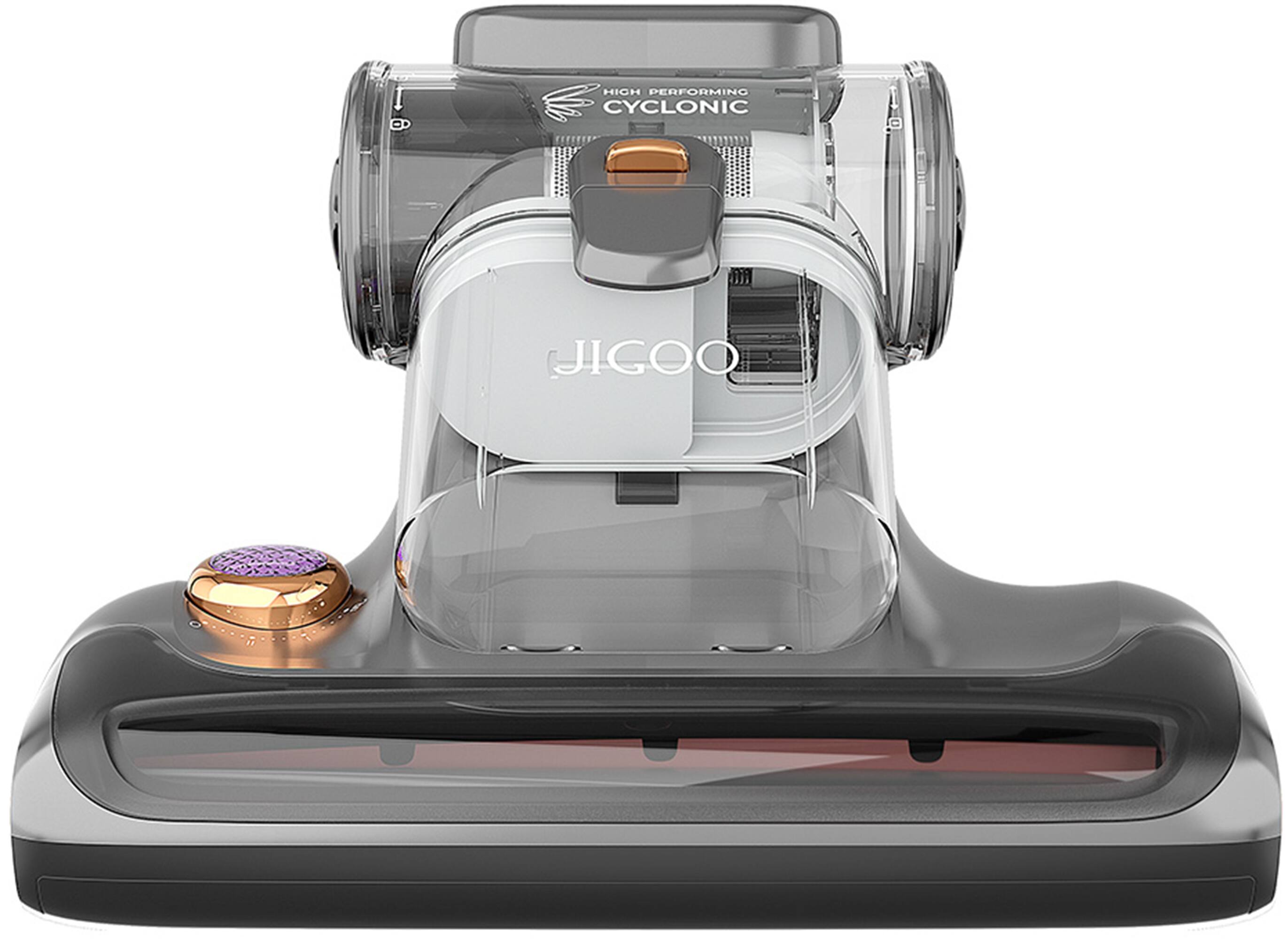 The text on the image reads "High performing cyclonic Jigoo."