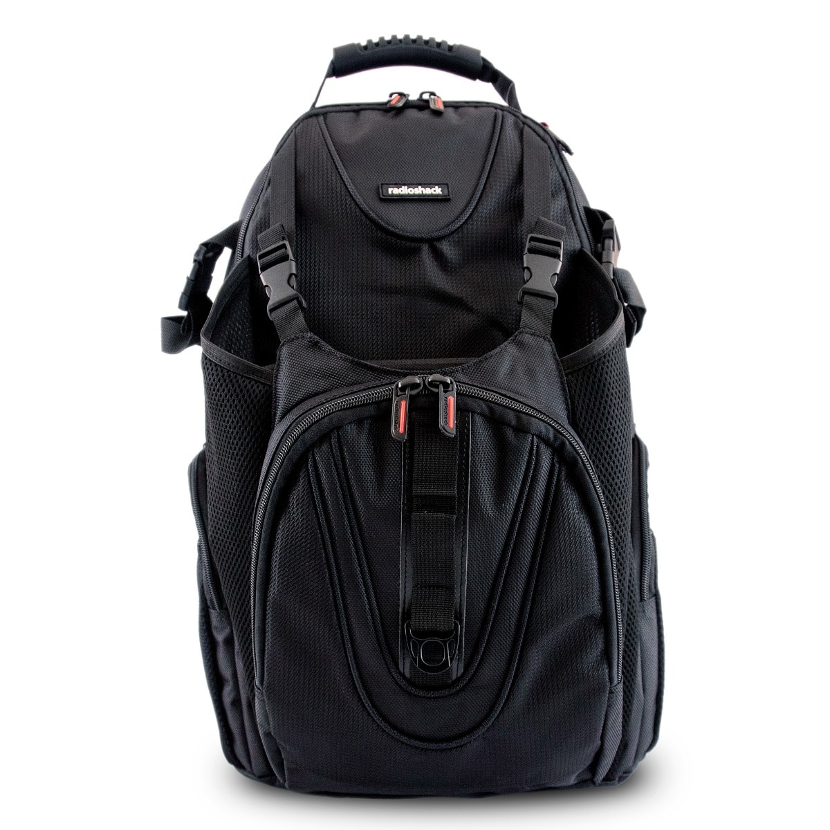 Front. RadioShack - RadioShack Multifunction2- 15.6" Laptop backpack 2606013 - Black.