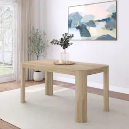 Plank+Beam - Contour Dining Table (60in / 1524mm) - Blonde
