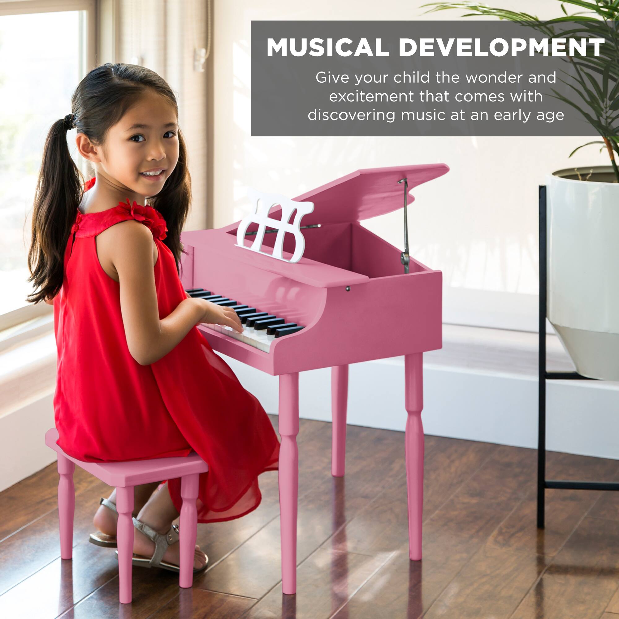 MUSICAL DEVELOPMENT

Give your child the wonder and excitement that comes with discovering music at an early age