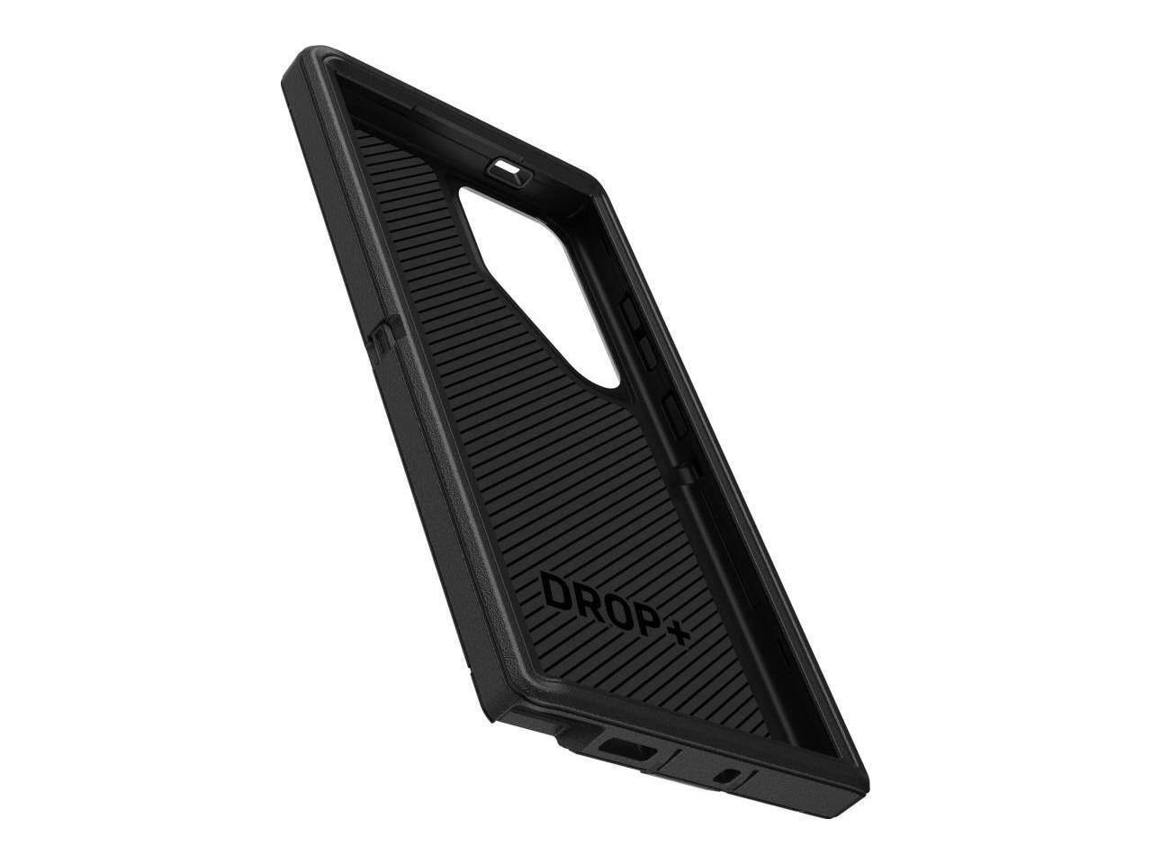 Alt View 1. OtterBox - OtterBox Defender Series Case & Holster for Samsung Galaxy S24 Ultra - Black - Black.