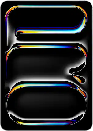 Front. Apple - 11-inch iPad Pro M5 chip Wi-Fi 256GB with OLED - Silver.