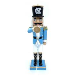 Santa's Workshop - North Carolina Tar Heels 14" Bugler Nutcracker - Blue