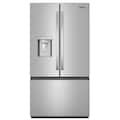 Whirlpool - 36 in. Wide 30 cu. ft. French Door Refrigerator with Dual Ice Makers - Fingerprint-Resistant Stainless Finish